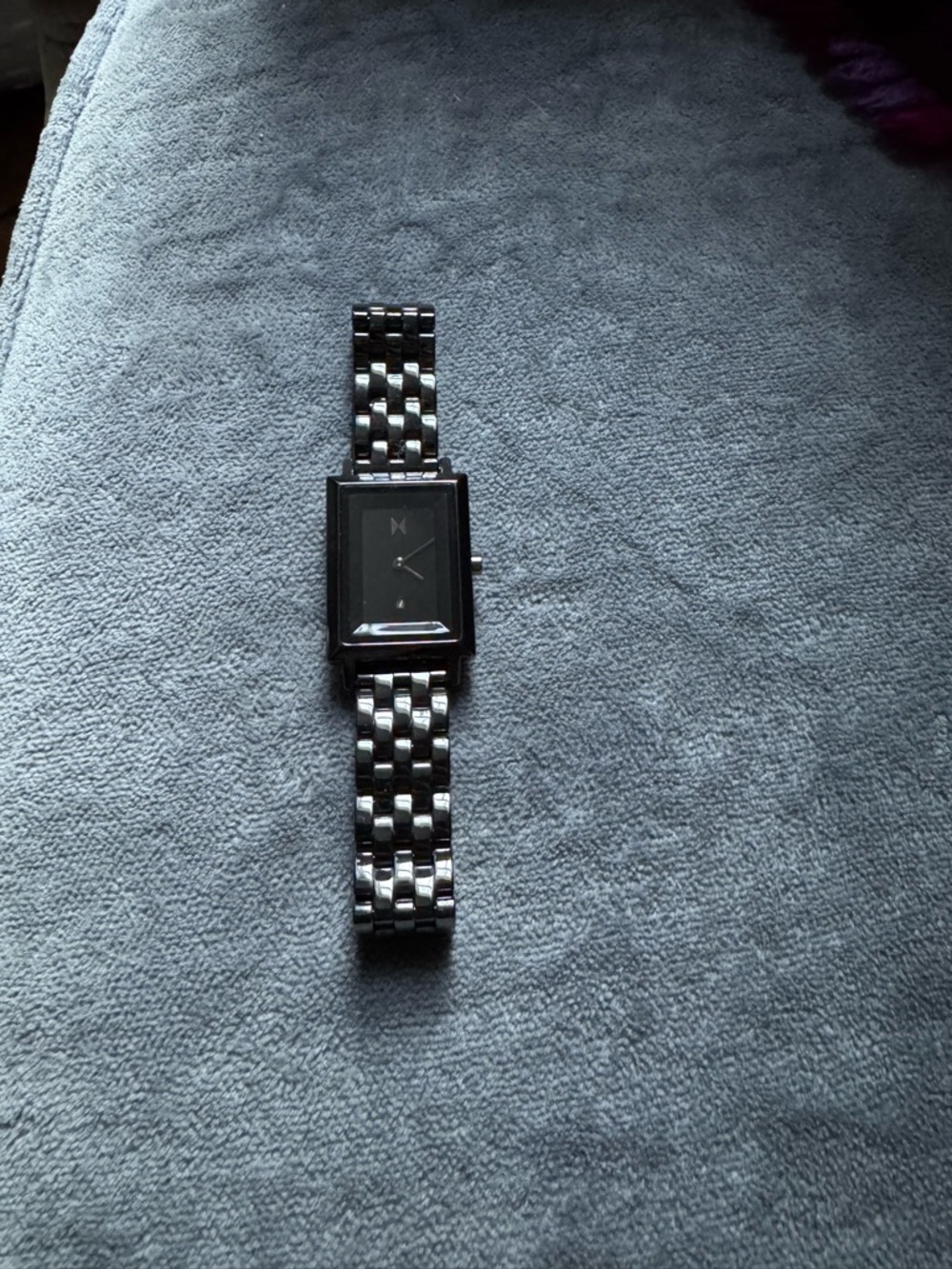 MVMT Rectangular Black Ceramic Watch